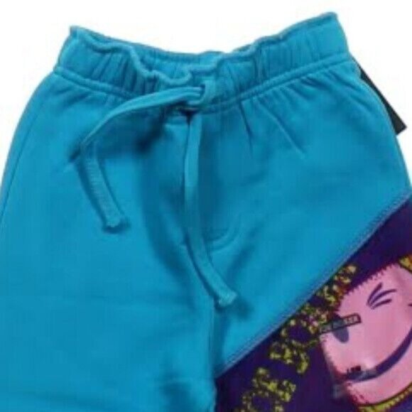 Joe Boxer Size 18M Infant Girls Patchwork Pant Smile Design Drawstring Waist NEW - Picture 3 of 7